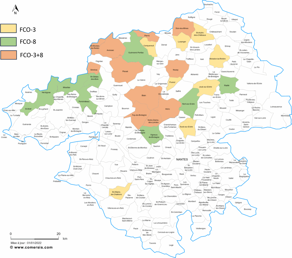 Carte FCO3 FCO8