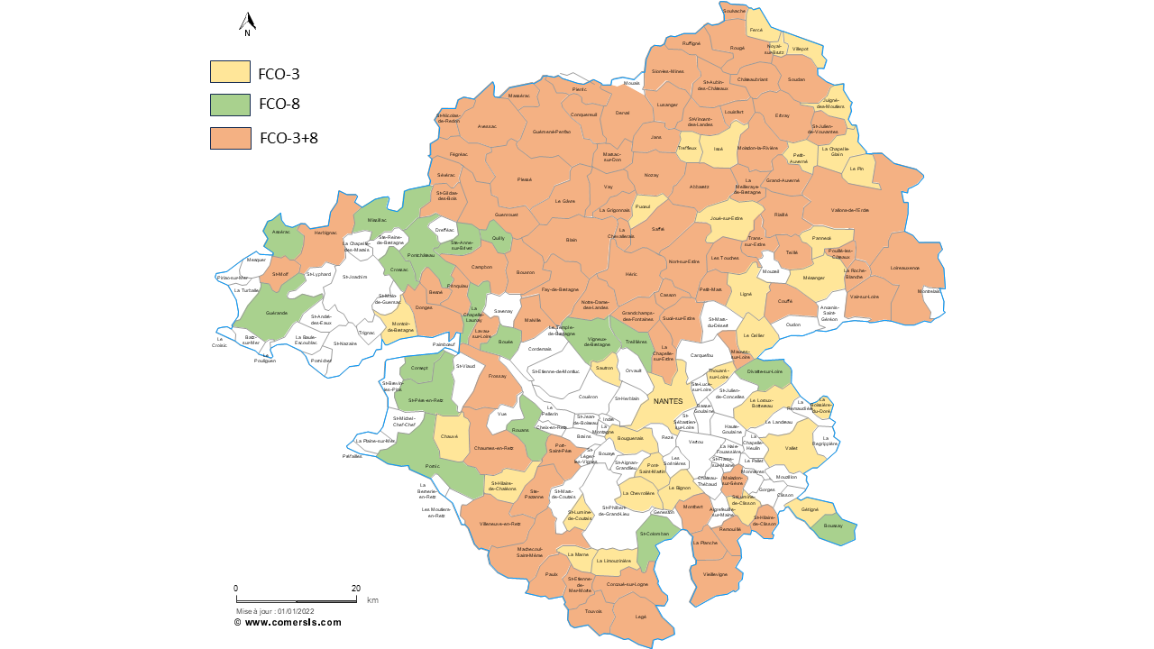Carte FCO3 FCO8